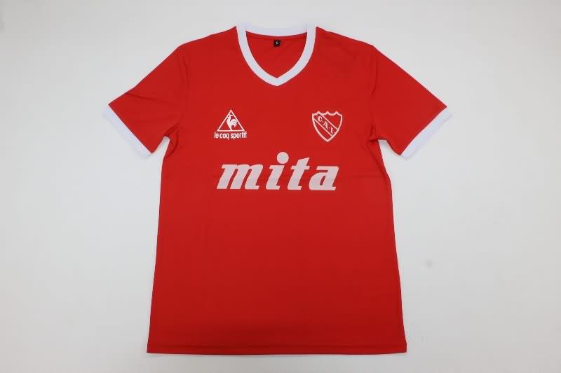 Thailand Quality(AAA) 1986/88 Atletico Independiente Home Retro Soccer Jersey
