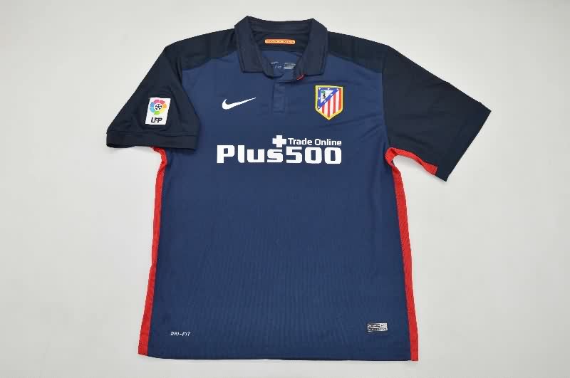Thailand Quality(AAA) 2015/16 Atletico Madrid Away Retro Soccer Jersey