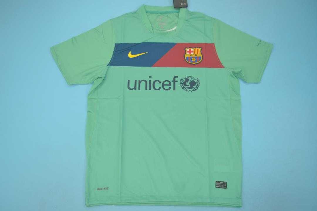 Thailand Quality(AAA) 2010/11 Barcelona Away Retro Soccer Jersey