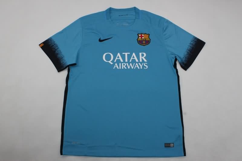 Thailand Quality(AAA) 2015/16 Barcelona Third Retro Soccer Jersey