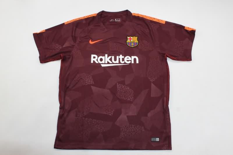 Thailand Quality(AAA) 2017/18 Barcelona Third Retro Soccer Jersey