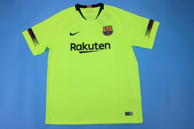 Thailand Quality(AAA) 2018/19 Barcelona Away Retro Soccer Jersey