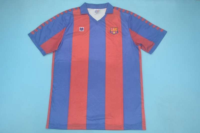 Thailand Quality(AAA) 1982/84 Barcelona Home Retro Soccer Jersey