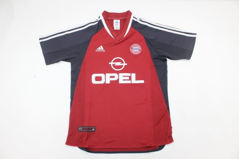 Thailand Quality(AAA) 2001/02 Bayern Munich Home Retro Soccer Jersey