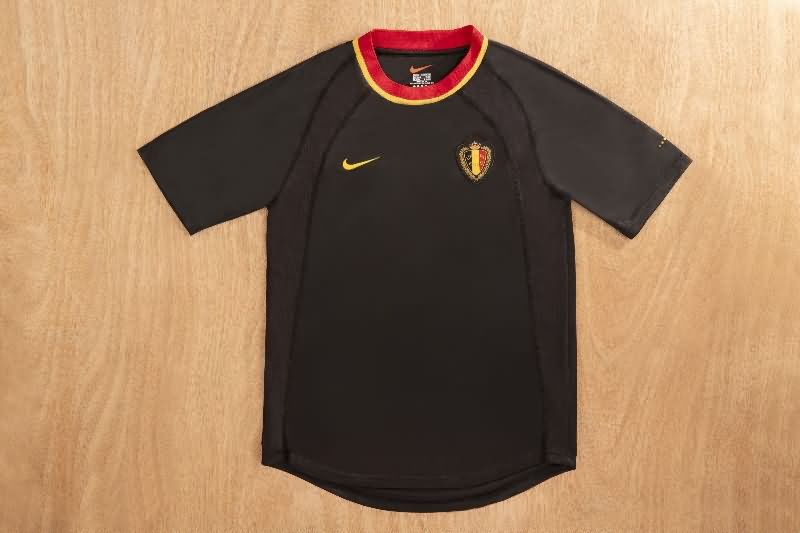 Thailand Quality(AAA) 2000 Belgium Away Retro Soccer Jersey
