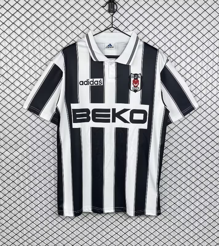 Thailand Quality(AAA) 1996/97 Besiktas Away Retro Soccer Jersey