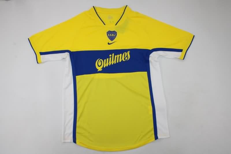 Thailand Quality(AAA) 2001 Boca Juniors Away Retro Soccer Jersey