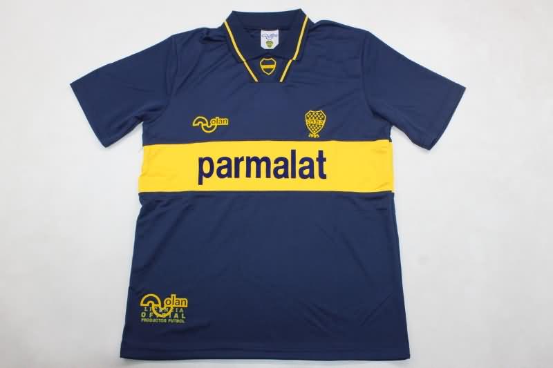 Thailand Quality(AAA) 1992/95 Boca Juniors Home Retro Soccer Jersey