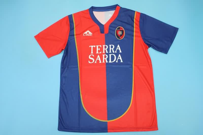 Thailand Quality(AAA) 2004/05 Cagliari Home Retro Soccer Jersey