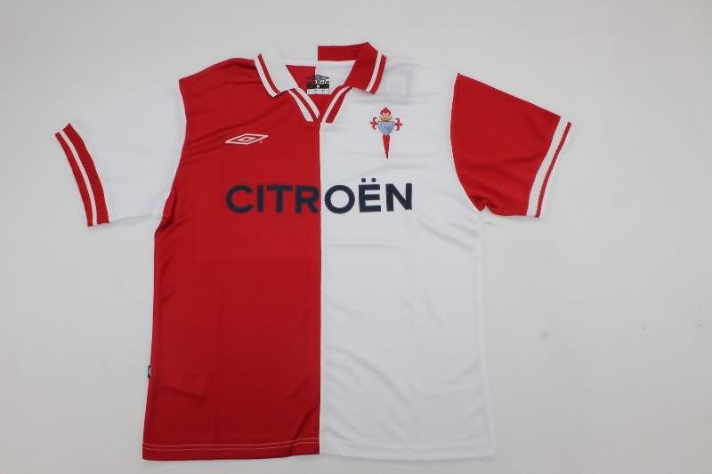 Thailand Quality(AAA) 2001/02 Celta Away Retro Soccer Jersey