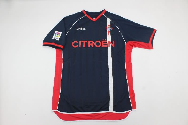 Thailand Quality(AAA) 2001/03 Celta Third Retro Soccer Jersey
