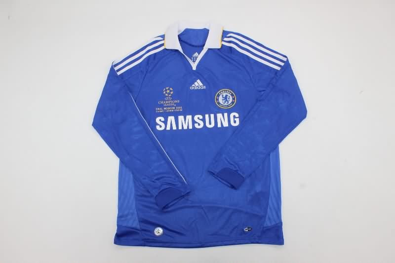 Thailand Quality(AAA) 2008/09 Chelsea Home Final Long Retro Soccer Jersey