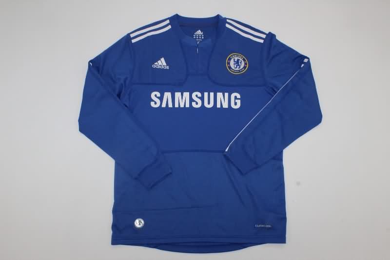 Thailand Quality(AAA) 2009/10 Chelsea Home Long Sleeve Retro Soccer Jersey