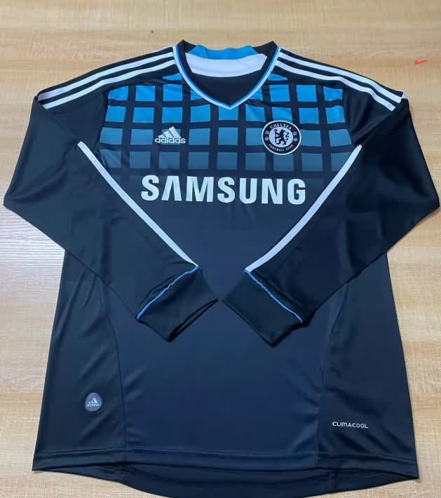 Thailand Quality(AAA) 2011/12 Chelsea Away Retro Long Sleeve Soccer Jersey