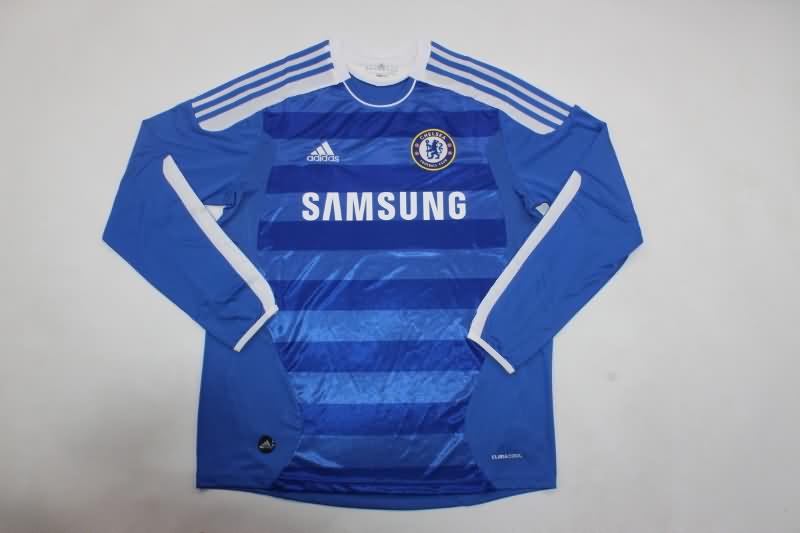 Thailand Quality(AAA) 11/12 Chelsea Home Retro L/S Soccer Jersey