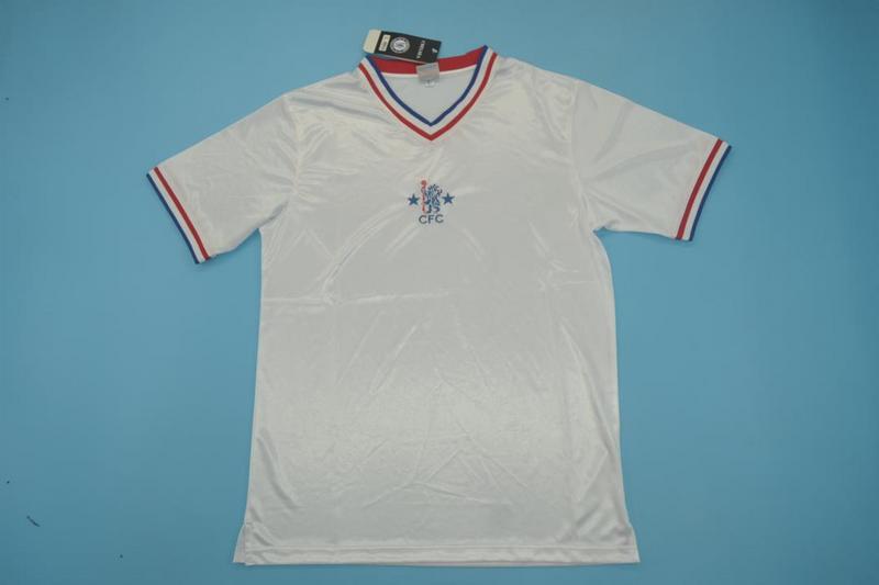 Thailand Quality(AAA) 1981/84 Chelsea Away Retro Soccer Jersey