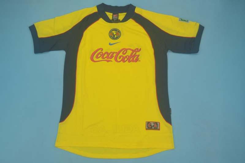 Thailand Quality(AAA) 2001/02 Club America Home Retro Soccer Jersey