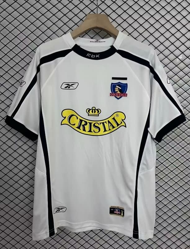 Thailand Quality(AAA) 2005 Colo Colo Home Retro Soccer Jersey