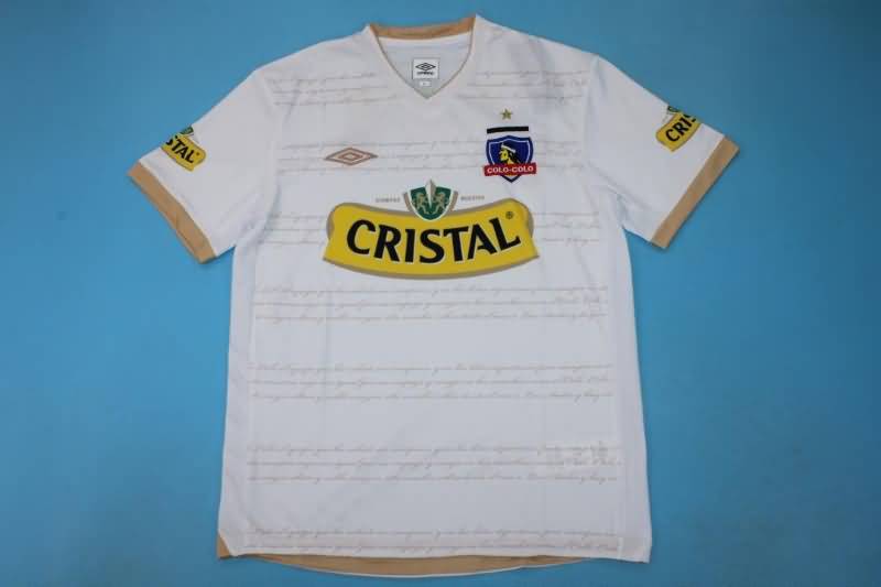 Thailand Quality(AAA) 2011 Colo Colo Retro Home Soccer Jersey