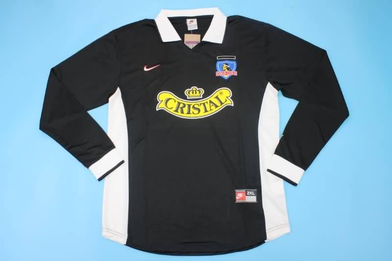 Thailand Quality(AAA) 1997/99 Colo Colo Retro Away Long Sleeve Soccer Jersey