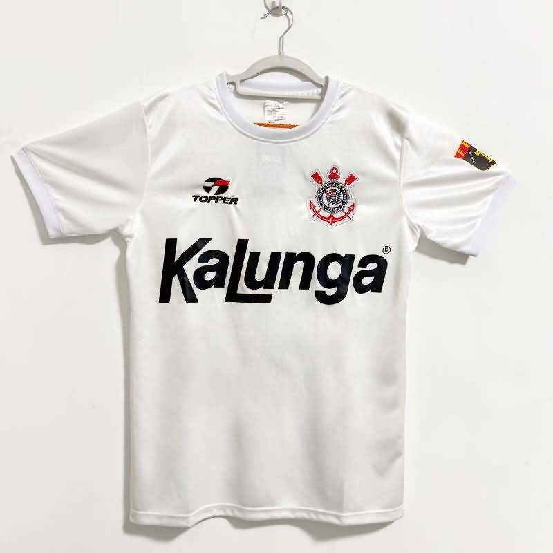 Thailand Quality(AAA) 1988 Corinthians Home Retro Soccer Jersey