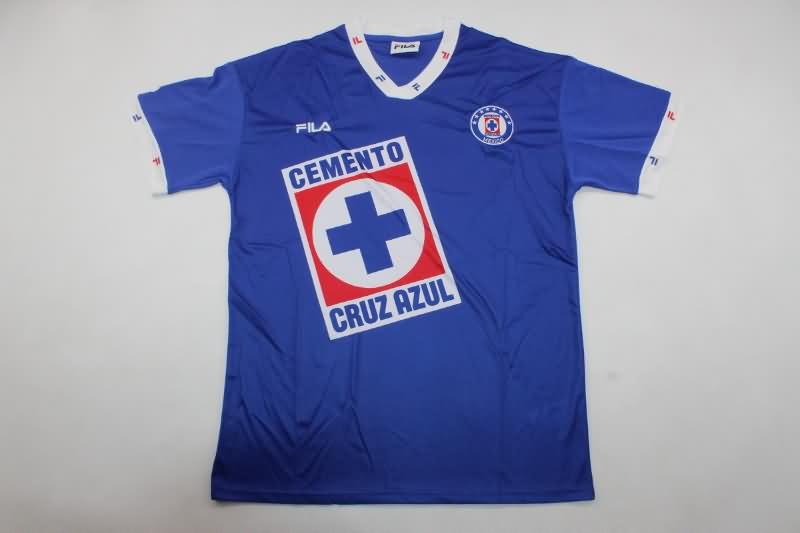 Thailand Quality(AAA) 1996 Cruz Azul Home Retro Soccer Jersey