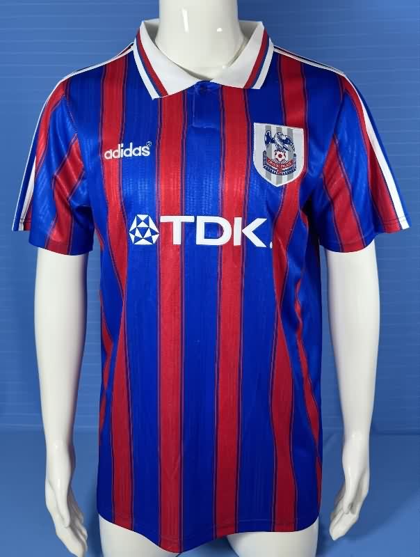 Thailand Quality(AAA) 1996/98 Crystal Palace Home Retro Soccer Jersey