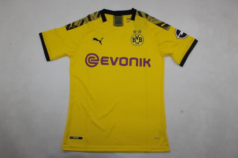 Thailand Quality(AAA) 2019/20 Dortmund Home Retro Soccer Jersey