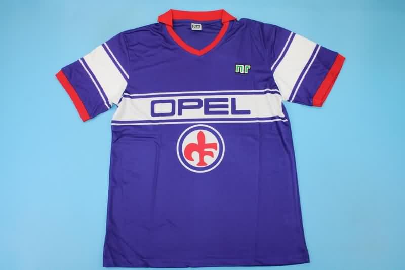 Thailand Quality(AAA) 1984/85 Fiorentina Retro Home Soccer Jersey