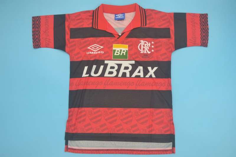 Thailand Quality(AAA) 1995 Flamengo Home Retro Soccer Jersey