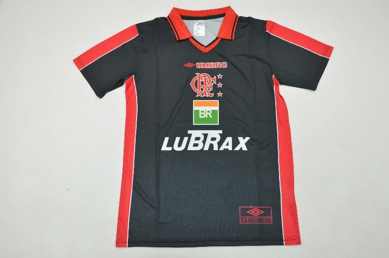 Thailand Quality(AAA) 1995/96 Flamengo Black Retro Soccer Jersey