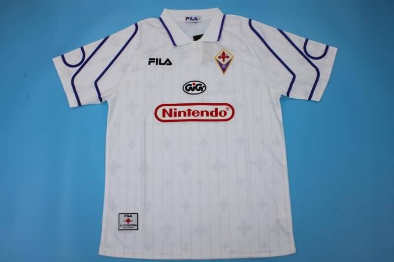 Thailand Quality(AAA) 1997/98 Fiorentina Away Retro Soccer Jersey