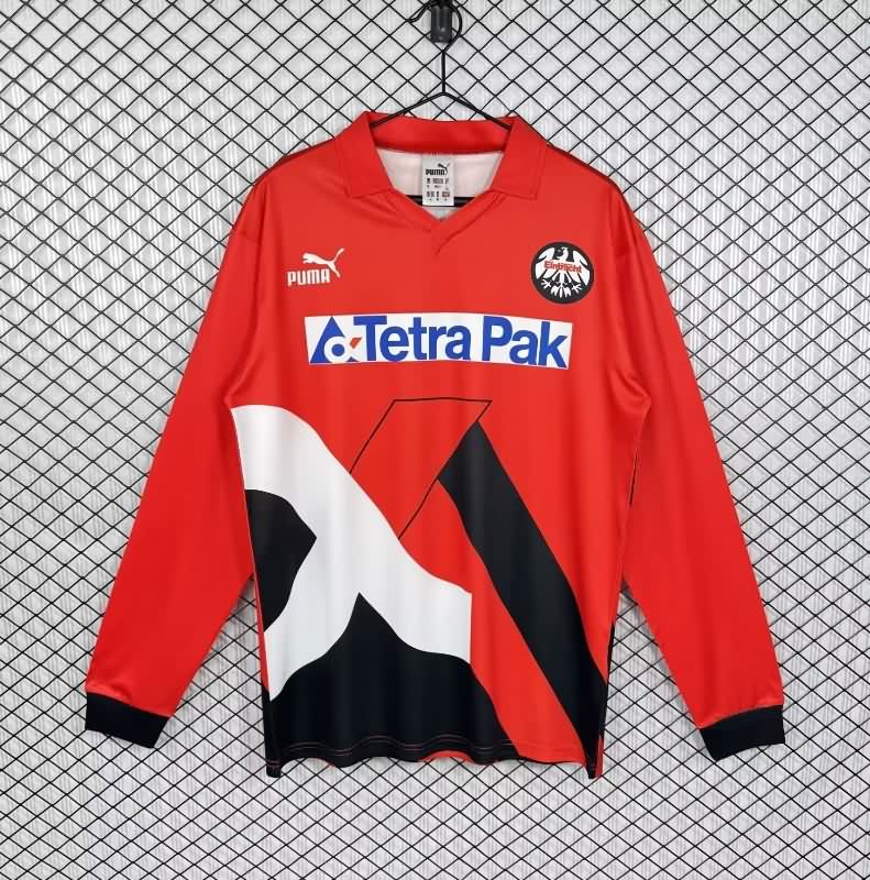 Thailand Quality(AAA) 1993/95 Frankfurt Home Retro Long Sleeve Soccer Jersey
