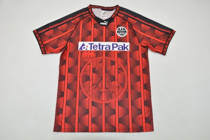 Thailand Quality(AAA) 1995/96 Frankfurt Home Retro Soccer Jersey
