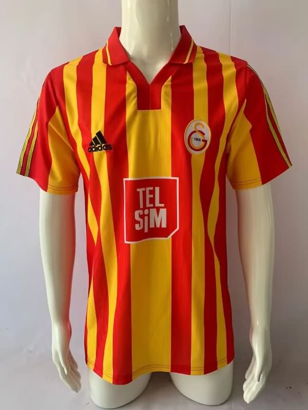 Thailand Quality(AAA) 2000/01 Galatasaray Home Retro Soccer Jersey