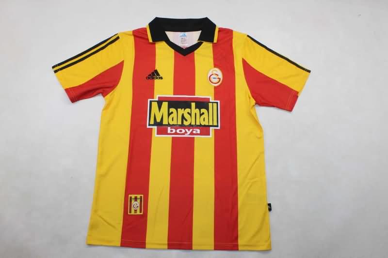 Thailand Quality(AAA) 1999/00 Galatasaray Home Retro Soccer Jersey