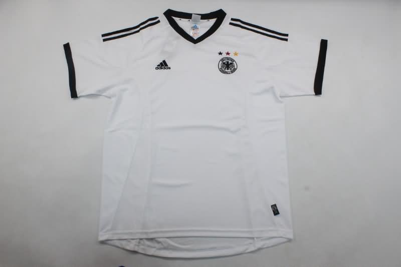 Thailand Quality(AAA) 2002/04 Germany Home Retro Soccer Jersey