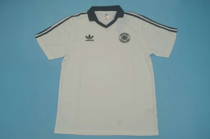 Thailand Quality(AAA) 1980 Germany Home Retro Soccer Jersey