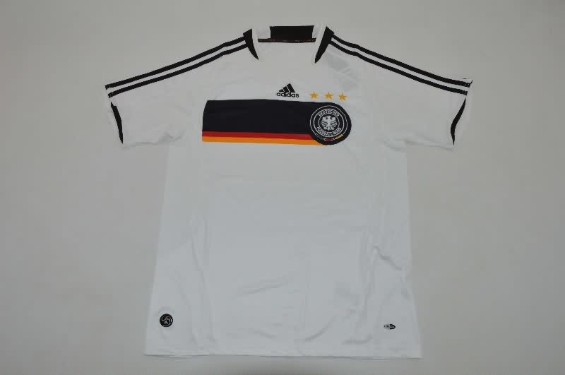 Thailand Quality(AAA) 2008 Germany Home Retro Soccer Jersey