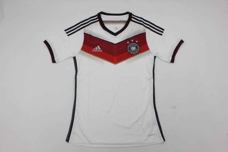 Thailand Quality(AAA) 2014 Germany Home Retro Soccer Jersey (Player)