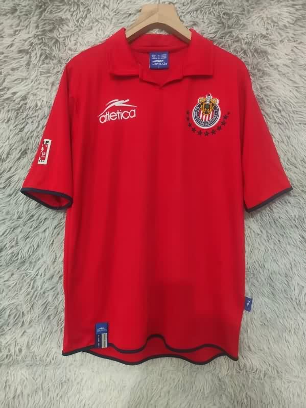Thailand Quality(AAA) 2003/04 Guadalajara Third Retro Soccer Jersey