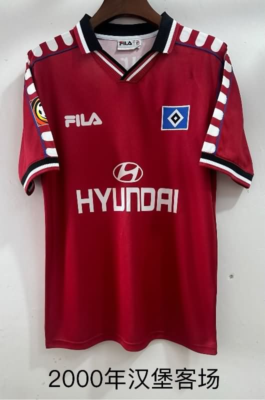 Thailand Quality(AAA) 1999/00 Hamburger SV Third Retro Soccer Jersey