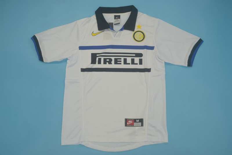 Thailand Quality(AAA) 1998/99 Inter Milan Away Soccer Jersey