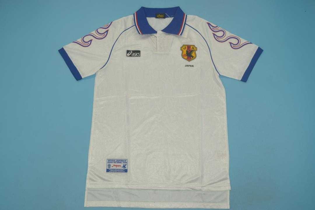 Thailand Quality(AAA) 1998 Japan Away Retro Soccer Jersey