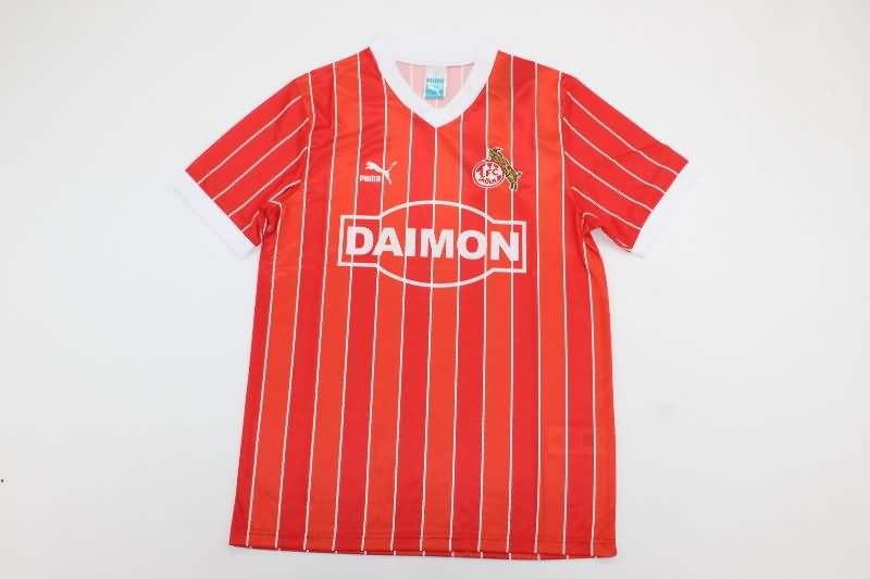 Thailand Quality(AAA) 1985/86 Koln Away Retro Soccer Jersey