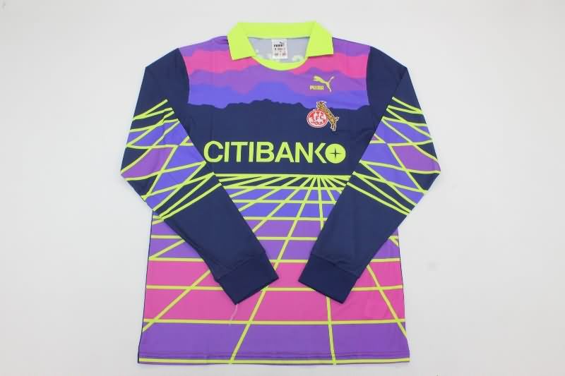 Thailand Quality(AAA) 1991/92 Koln Goalkeeper Retro Long Sleeve Soccer Jersey