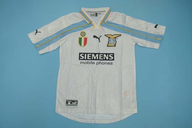 Thailand Quality(AAA) 2000/01 Lazio Away Retro Soccer Jersey