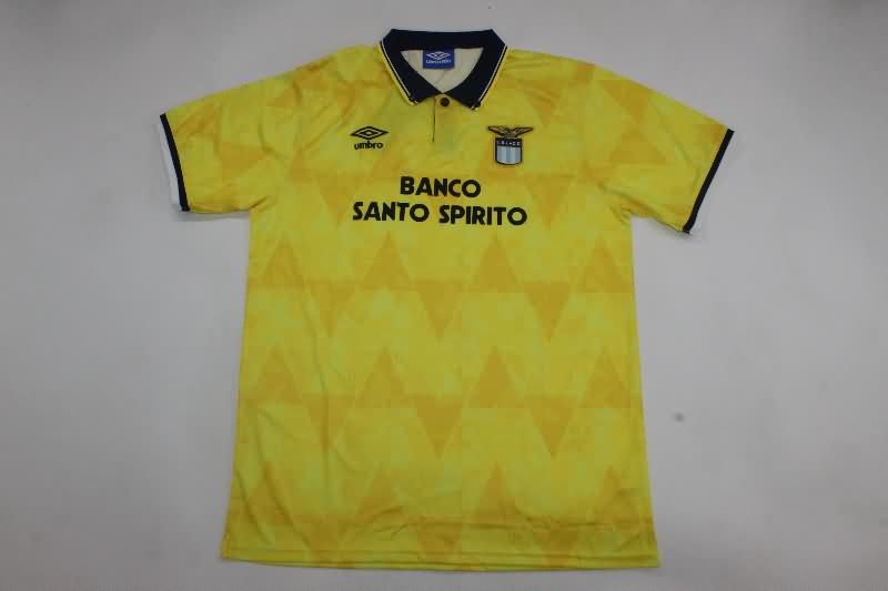 Thailand Quality(AAA) 1991/92 Lazio Away Retro Soccer Jersey