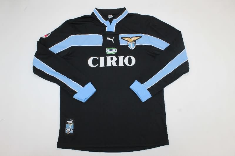 Thailand Quality(AAA) 1998/00 Lazio Away Long Sleeve Retro Soccer Jersey