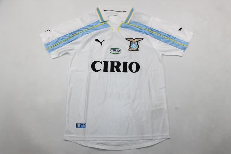 Thailand Quality(AAA) 1999/00 Lazio Away Retro Soccer Jersey